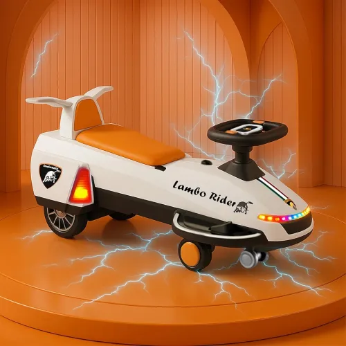 Image of Kidsmate Lambo Rider 2-in-1 Electric Car 