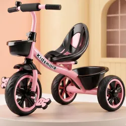 KIDSMATE ZOOM KIDS TRIKE CYCLE WITH BASKETS