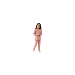 KidsThermal Set | Soft Cotton Blend Full Sleeves Top & Bottom Nightwear 