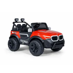 Kidz Auto KAB J 777 Rechargeable Battery Operated Jeep for Kids |POBO-2026 |Electric Ride-On Toy with LED Lights,Music,R