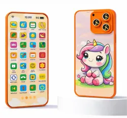 Kidzfun Rechargeable Smart Phone Toy 24 Learning Modes (Multicolor) (Multicolor)