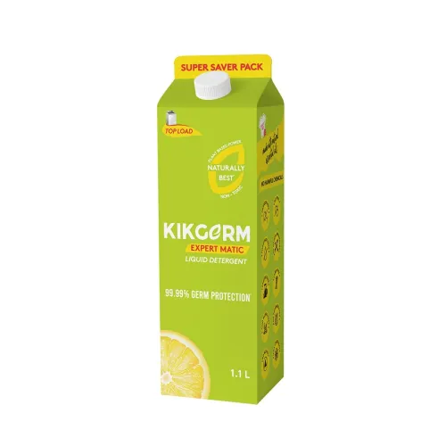 Image of KIKGERM Natural Top Load Liquid Detergent (1100ml)