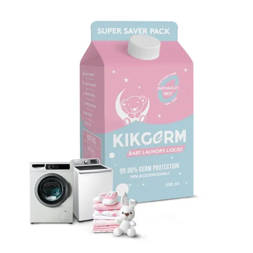 Image of Kikgerm Plant-Based Baby Laundry Detergent 500ml