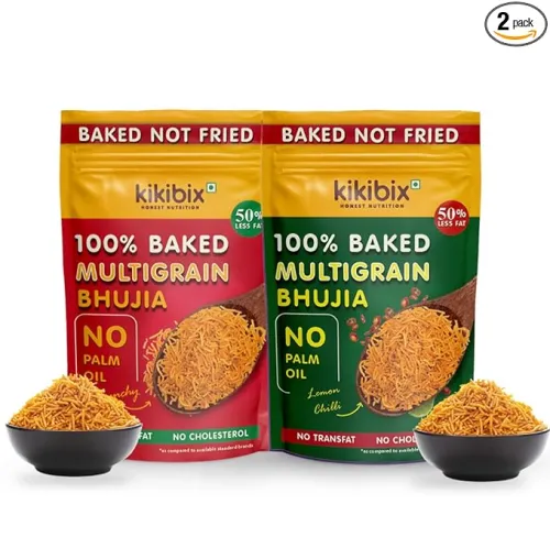 Image of KIKIBIX Baked Bhujia Combo (Pack of 2)