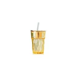 KiKiluxxa Glass Travel Tea Tumbler