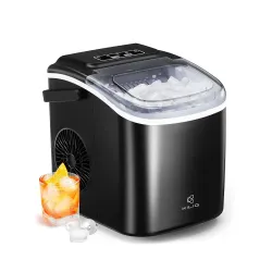 KILIG H01B Portable Ice Maker, 12kg/24Hr, 9 Cubes 6-10 Min, Self-Clean