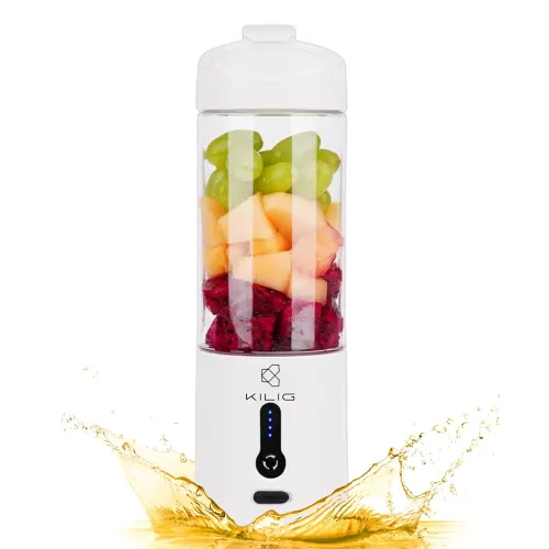 Image of Kilig Vortex Portable Blender – 530ml, USB-C, White