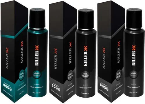 Image of KILLER 1 Ocean, 2 Wave Deodorant Spray po3