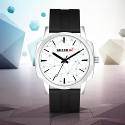 KILLER  Big Dial Analog Watch - For Men KL-9414-WHITE