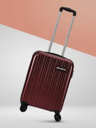 KILLER Classic Light-Weight & Durable Polycarbonate D. Red Hard Luggage Check-in
