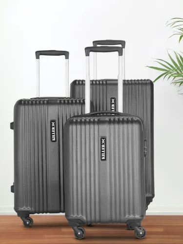 Image of KILLER Hard Body Set of 3 Luggage 4 Wheels - STRING - Combo Set (28