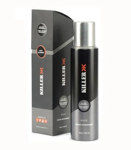 Image of KILLER Liquid Wave Deodorant Spray - For Men  (150 ml)