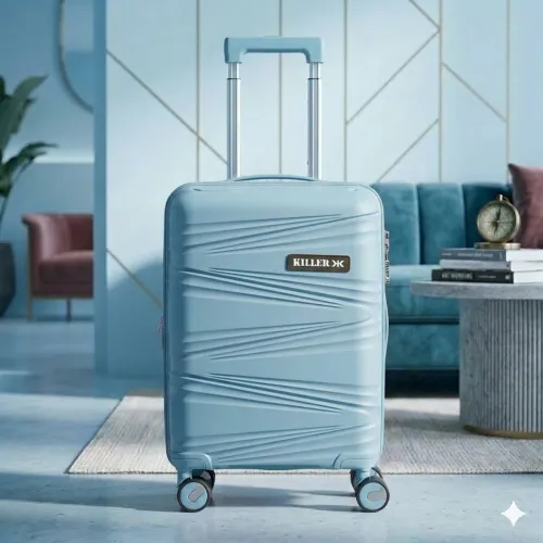 Image of KILLER Medium Check-in Suitcase (65 cm) 4 Wheels Trolley Bag