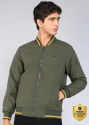 KILLER Men Solid Bomber Jacket