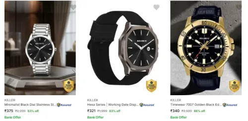 Image of killer men watches up to 86% Discount 