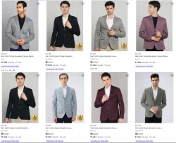 Killer Men's Blazer at 77% Discount