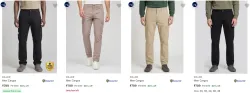 KILLER Mens Cargos at minimum 74% Discount