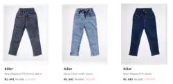 Killer Mens Jeans at Minimum 70% Discount