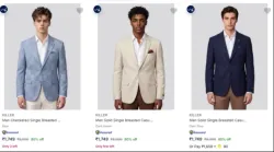 KILLER Mens Readymade Blazers at minimum 80% Discount