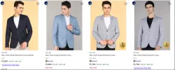 KILLER Mens Readymade Blazers at minimum 80% Discount