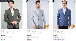 KILLER Mens Readymade Blazers Flat 77% Discount