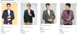 Killer Mens Readymade Blazers Minimum 70% Discount