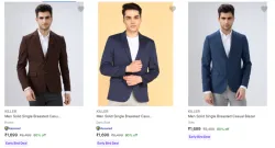 Killer Mens Readymade Blazers Starting @₹1699