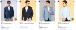 KILLER Mens Readymade Blazers at minimum 80% Discount