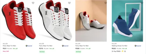 Image of Killer Men’s Sports Shoes upto 77% Discount