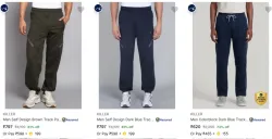 KILLER Mens Track Pants at minimum 81% Discount