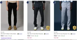 KILLER Mens Trousers at minimum 77% Discount