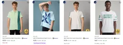 KILLER Mens T-shirts at minimum 72% Discount