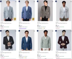 KILLER Mens Readymade Blazers at minimum 80% Discount