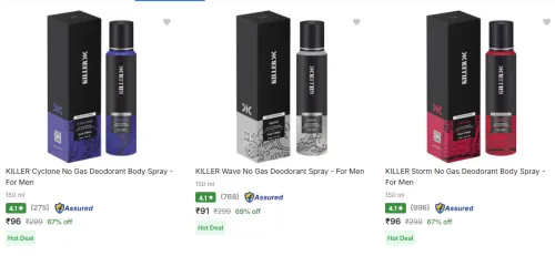 Image of Killer Perfume starting at ₹91
