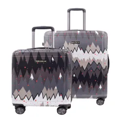 Killer Set Of 2 Hard Sided Trolley Bag