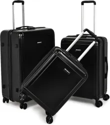 KILLER Hard Body Set of 3 Luggage 8 Wheels 