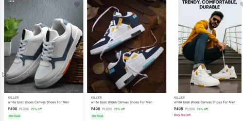 Image of Killer shoes Minimum 70% Discount