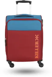 KILLER  Small Cabin Suitcase (55 cm) 4 Wheels - PLUG - Multicolor