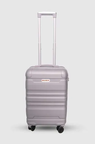 Image of KILLER Small Cabin Suitcase (58 cm) 8 Wheels - Silver