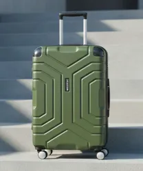 KILLER Large Check-in Suitcase (75 cm) 8 Wheels - Spider - Green