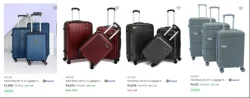 Killer Suitcases (PO3) upto 87% Discount