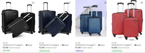 Image of Killer Suitcases upto 87% Discount