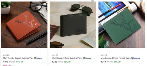 Image of Killer Wallets Starting at @ ₹198