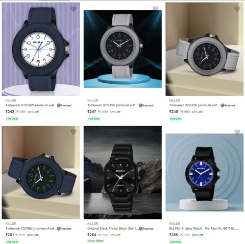Image of Killer Wrist Watches @ Start ₹243