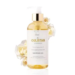 Kimirica The Gulistan Shower Gel Bottle, 100% Vegan and Paraben Free with Goodness of Rose Water, White Tea and Ginkgo B