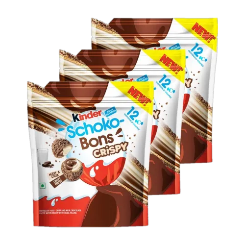 Image of Kinder Schokobons Crispy Fudge (12 x 16.8 g)