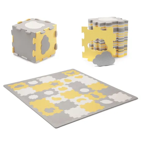 Image of Kinderkraft Luno Shapes Foam Puzzle Mat