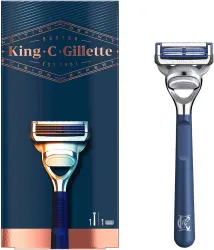 King C. Gillette Mens Neck Razor, for Sensitive Skin
