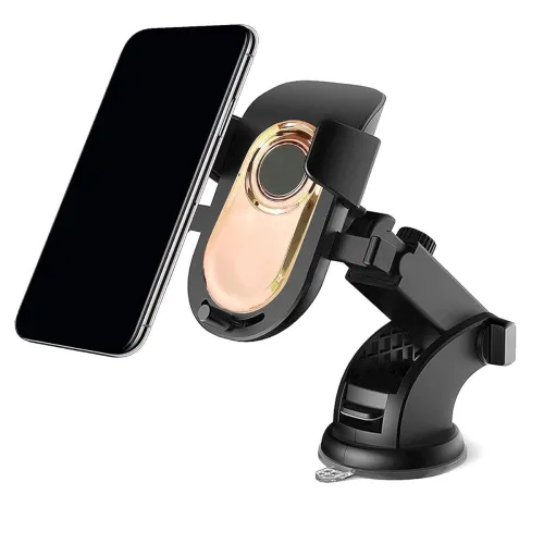 Image of King Shine Telescopic Car Phone Holder (Golden)