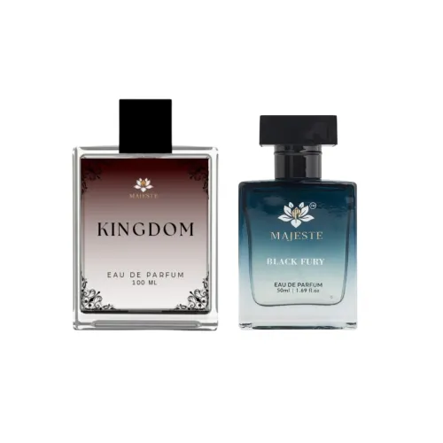 Image of Kingdom & Black Fury Eau de Parfum Set (100ml + 50ml Pack of 2)